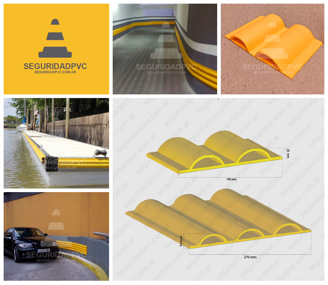 Botazo Náutico Omega Doble 190x25mm