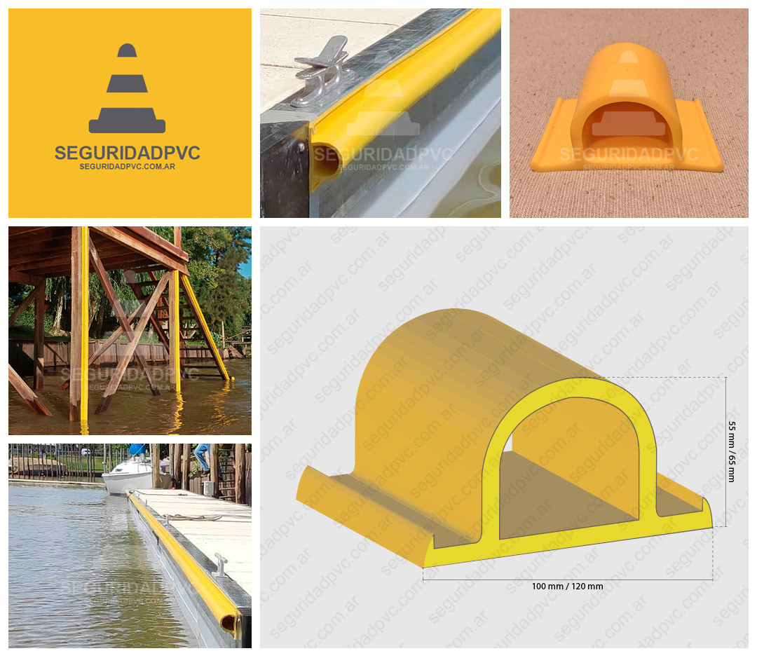 Botazo Náutico Omega 100x55mm